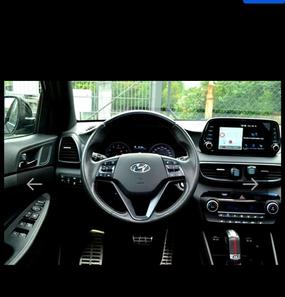 Hyundai Tucson cena 110000 przebieg: 63000, rok produkcji 2019 z Świnoujście małe 121